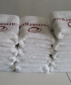 custom jacquard hand towels