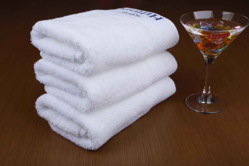 hilton hotel towels