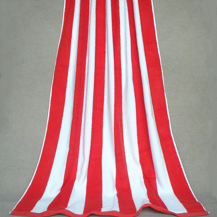 stripy beach towel