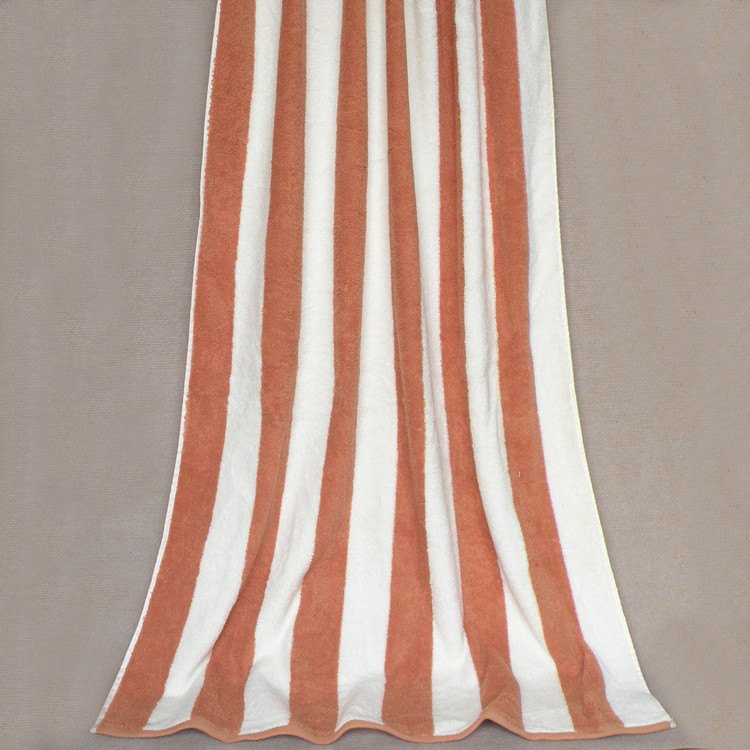 stripy beach towel