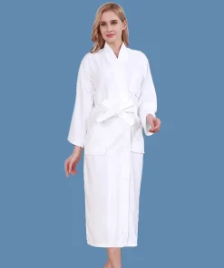 cotton bathrobe