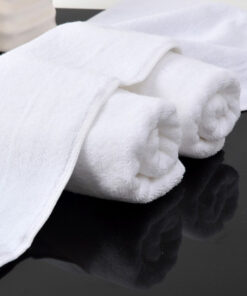 white hand towel