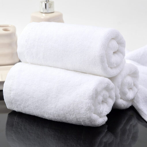 white hand towel